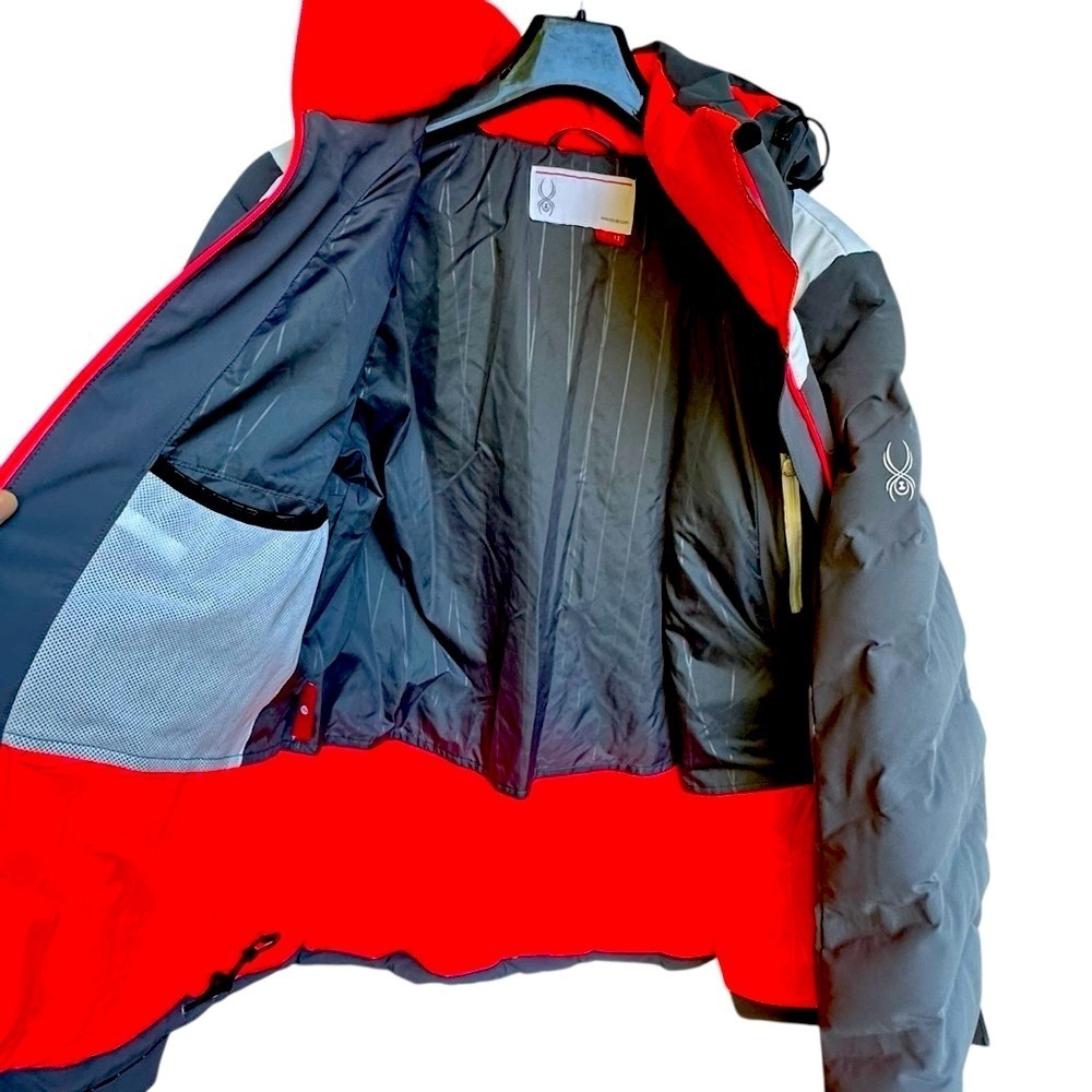 Spyder Breakout Down Women’s Ski Jacket Coat Sz 12 - Picture 10 of 12